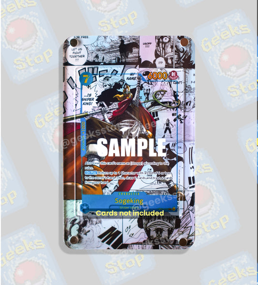 Sogeking Manga | Display Case Extended Art for One Piece Card
