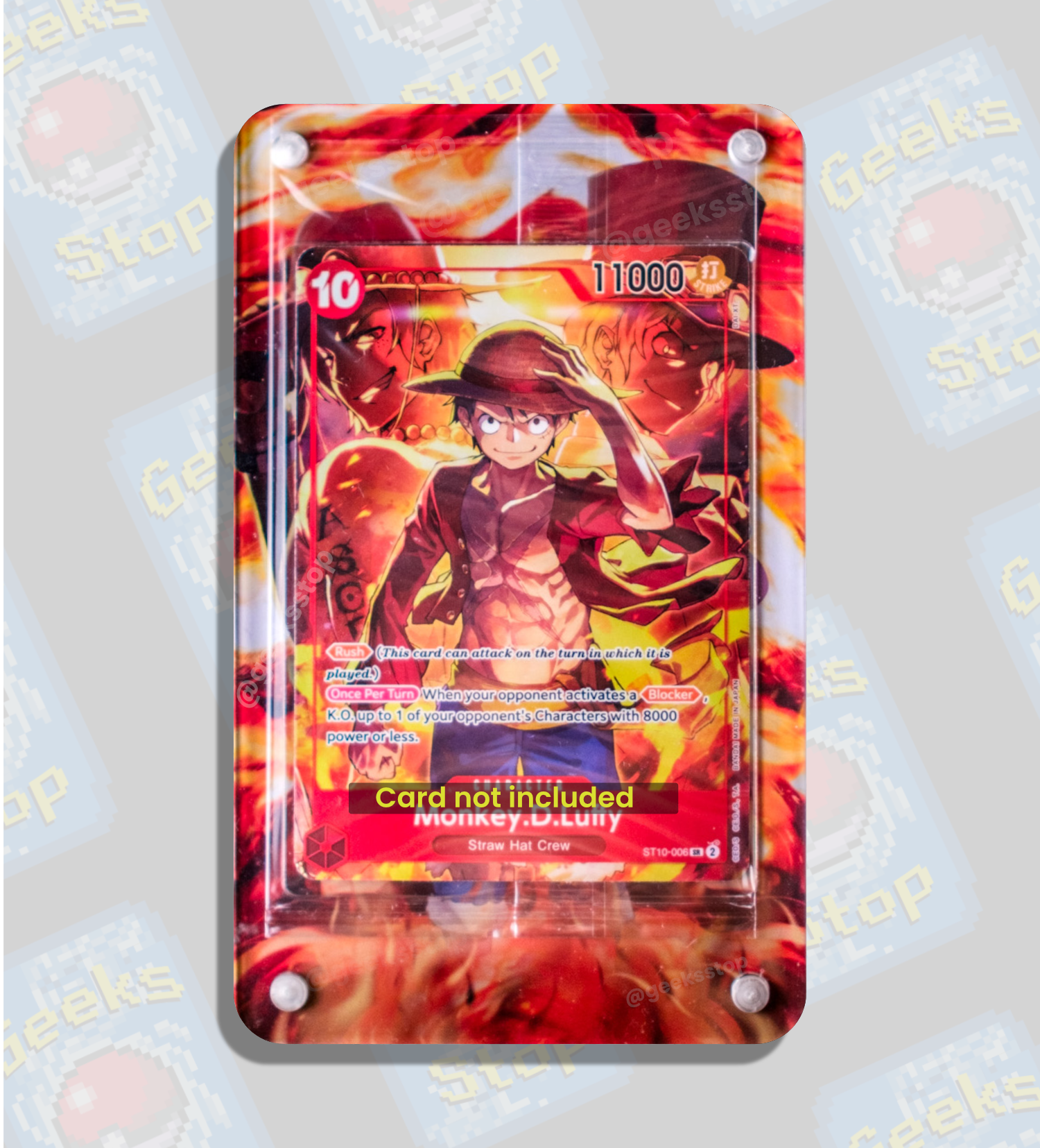 Luffy Treasure Booster Set Promo | Display Case Extended Art for Graded One Piece Card