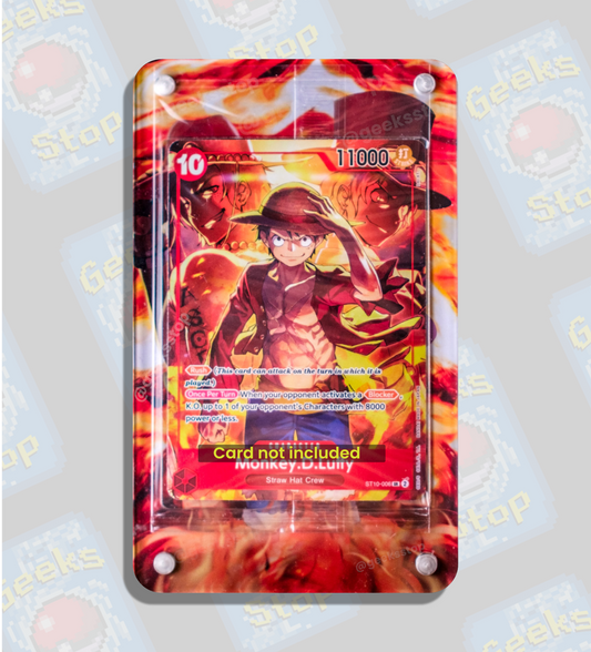 Luffy Treasure Booster Set Promo | Display Case Extended Art for Graded One Piece Card