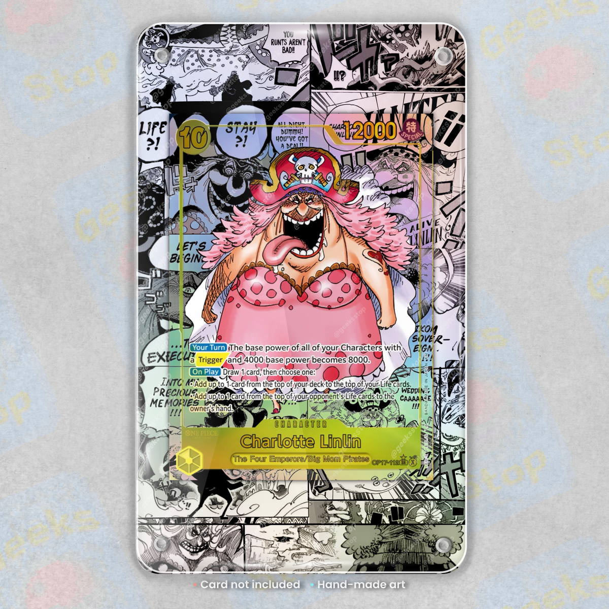Charlotte Linlin "Big Mom" Manga OP17 | Extended Art Display Case
