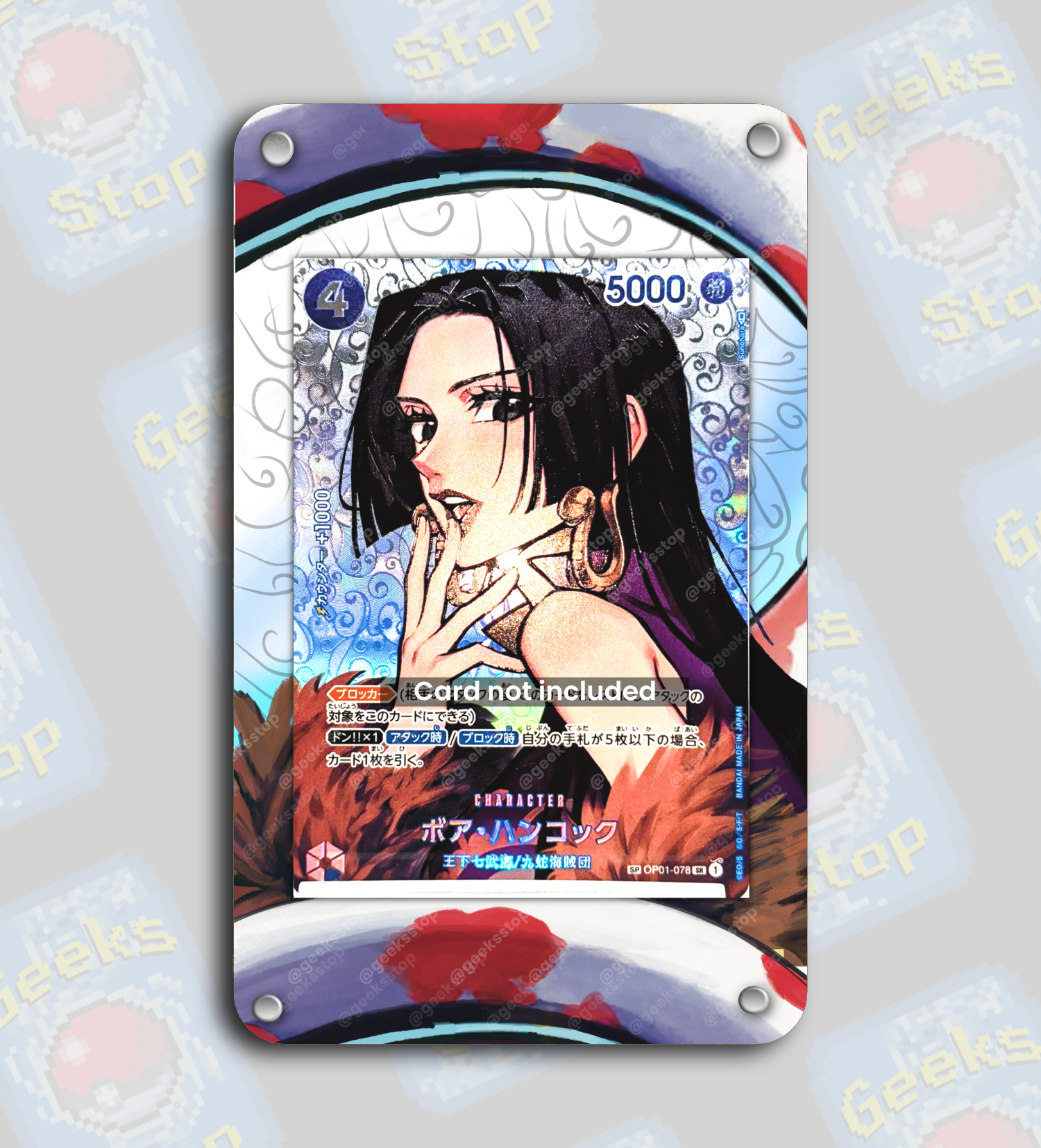 Boa Hancock SP OP04 | Extended Art Display Case for One Piece