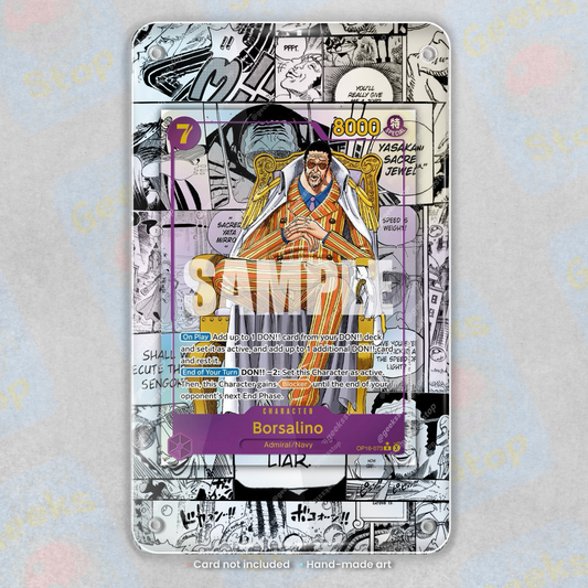 Borsalino Manga OP16 | Extended Art Display Case for One Piece Card