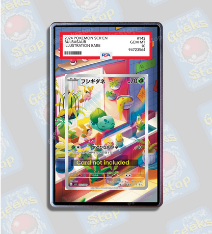 Bulbasaur AR PSA BGS | Display Case Extended Art for Pokemon Card