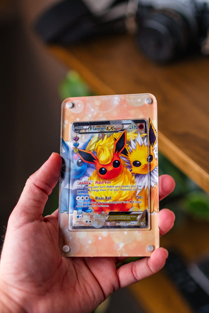 Flareon EX RC28 | Display Case Extended Art for Pokemon Card