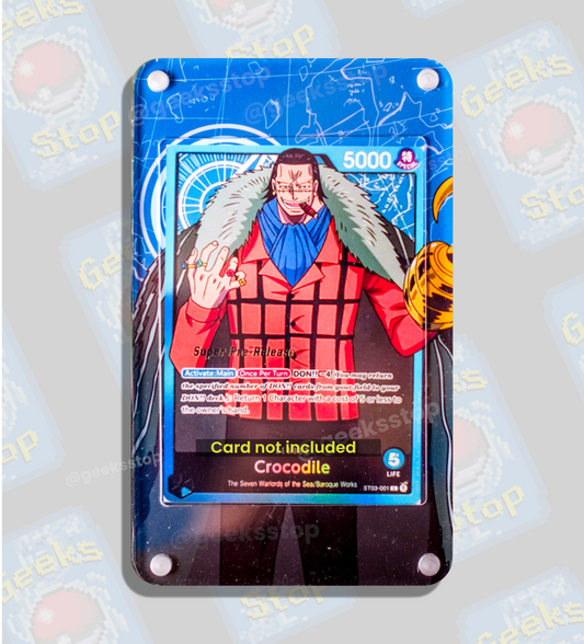 Crocodile Super Pre-Release | Display Case Extended Art for One Piece Card