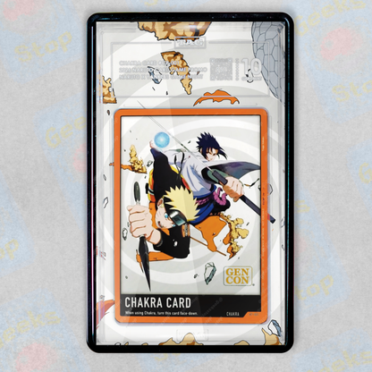 Naruto Chakra Card Yankees GenCon | PSA TAG Extended Art Display Case