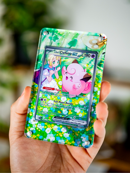 Lillie’s Clefairy ex | Extended Art Display Case for Pokemon Journey Together Card