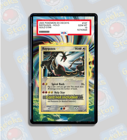 rayquaza pokemon card gold Rayquaza Gold Star PSA CGC Beckett