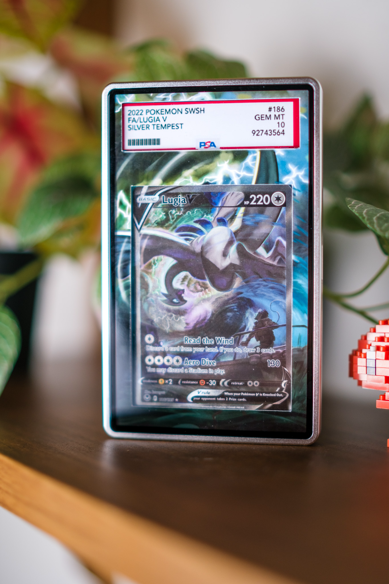 Lugia V Alt Art PSA | Display Case Extended Art for Graded Pokemon Card