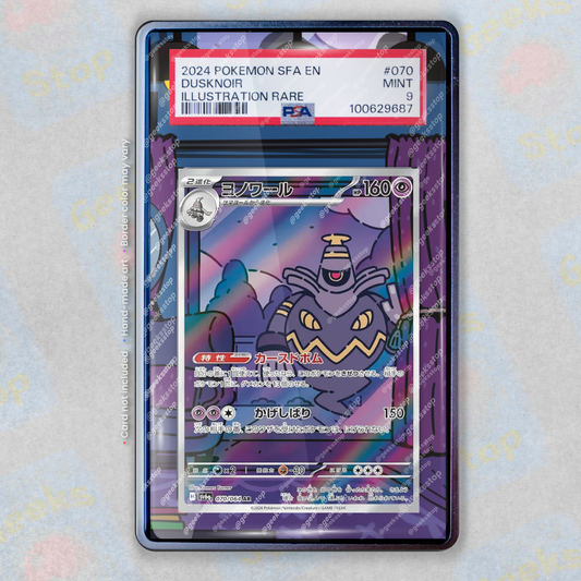 Dusknoir AR PSA BGS TAG | Extended Art Display Case for Pokémon Card