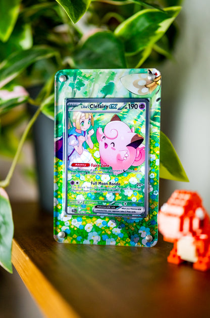 Lillie’s Clefairy ex | Extended Art Display Case for Pokemon Journey Together Card