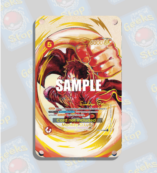 Luffy Oda Signature | Display Case Extended Art for One Piece Card