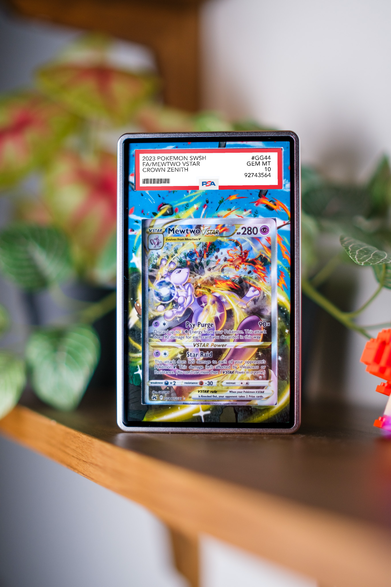 Mewtwo VSTAR PSA BGS | Display Case Extended Art for Pokemon Card