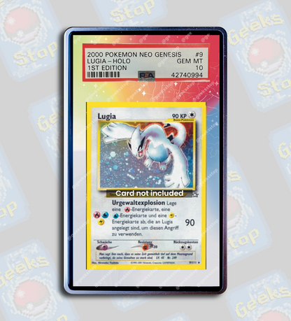 Lugia Neo Genesis PSA TAG CGC Beckett | Display Case Extended Art for Pokemon Card