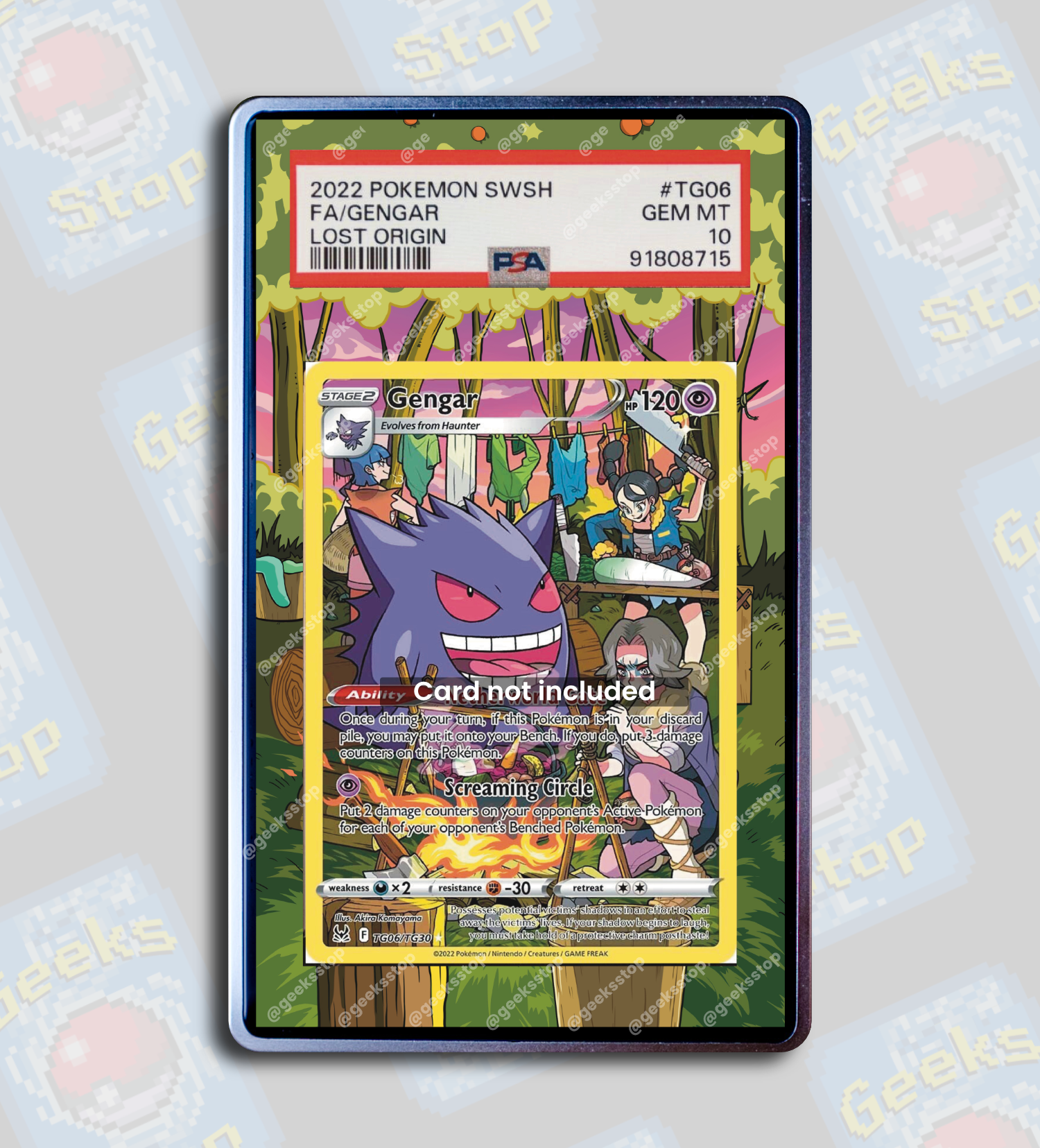 Gengar TG06 PSA CGC Beckett