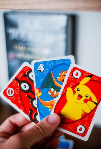 UNO Pokemon & Anime Board Game Cards