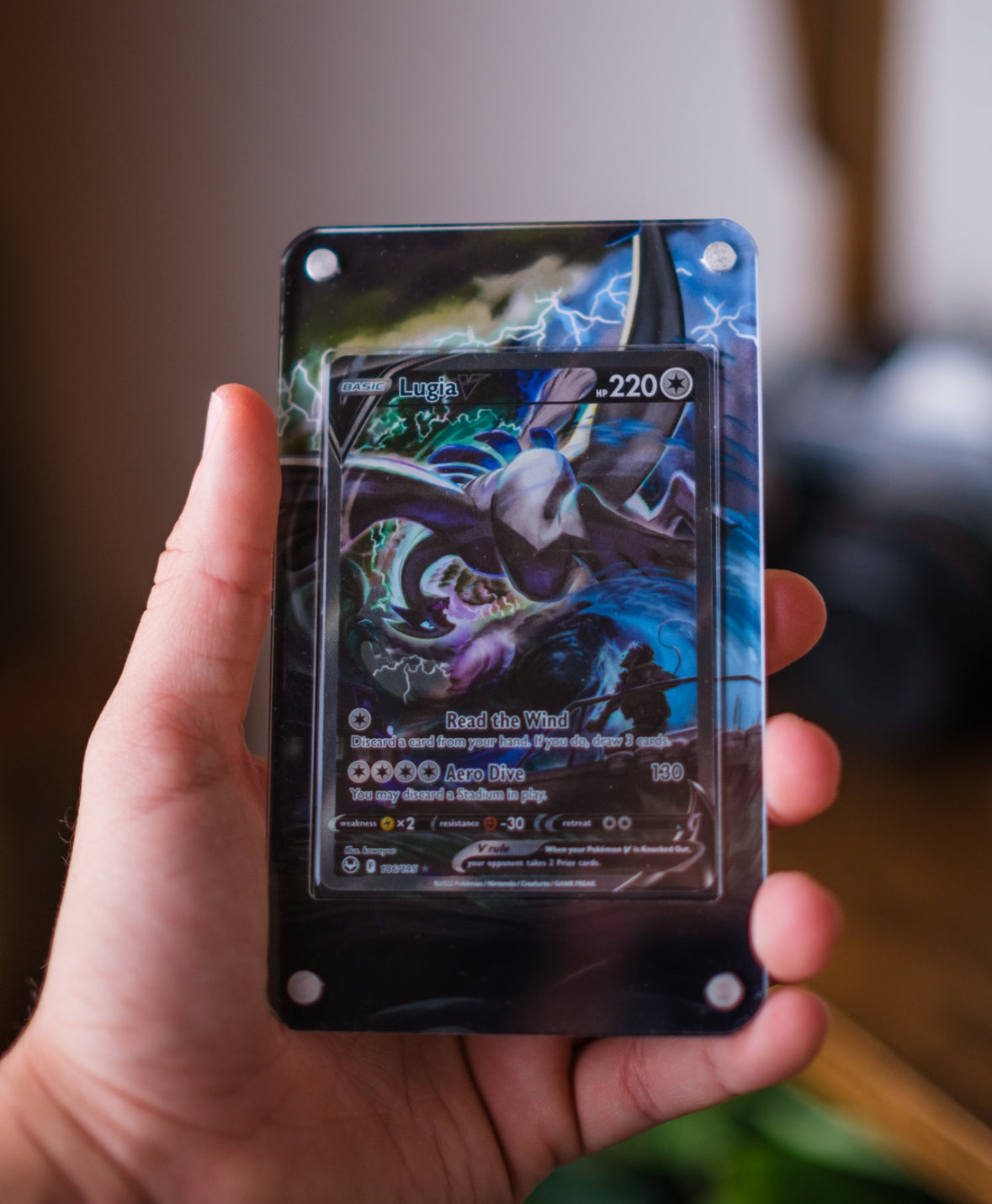 Lugia V Alternate Art | Card Display Case Extended Art for Pokemon Card