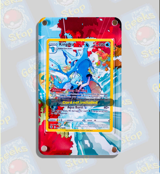 Kingdra TG03 Trainer Gallery | Card Display Case Extended Art for Pokemon Card