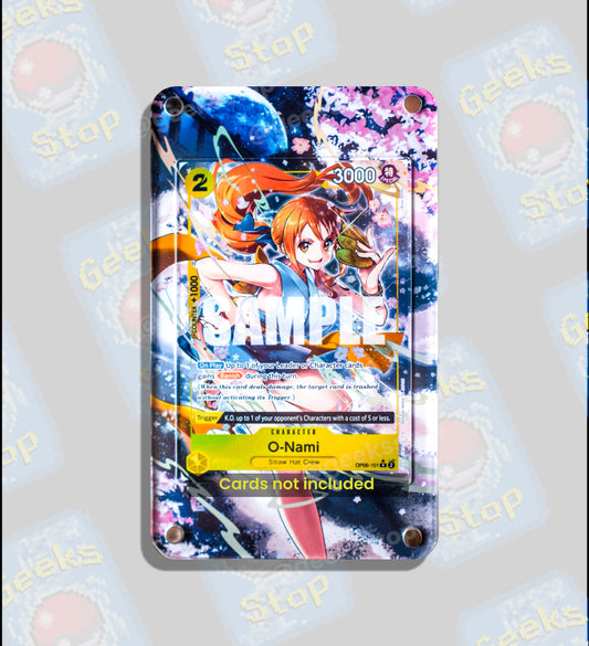 O-Nami Alternate Art | Display Case Extended Art for One Piece Card