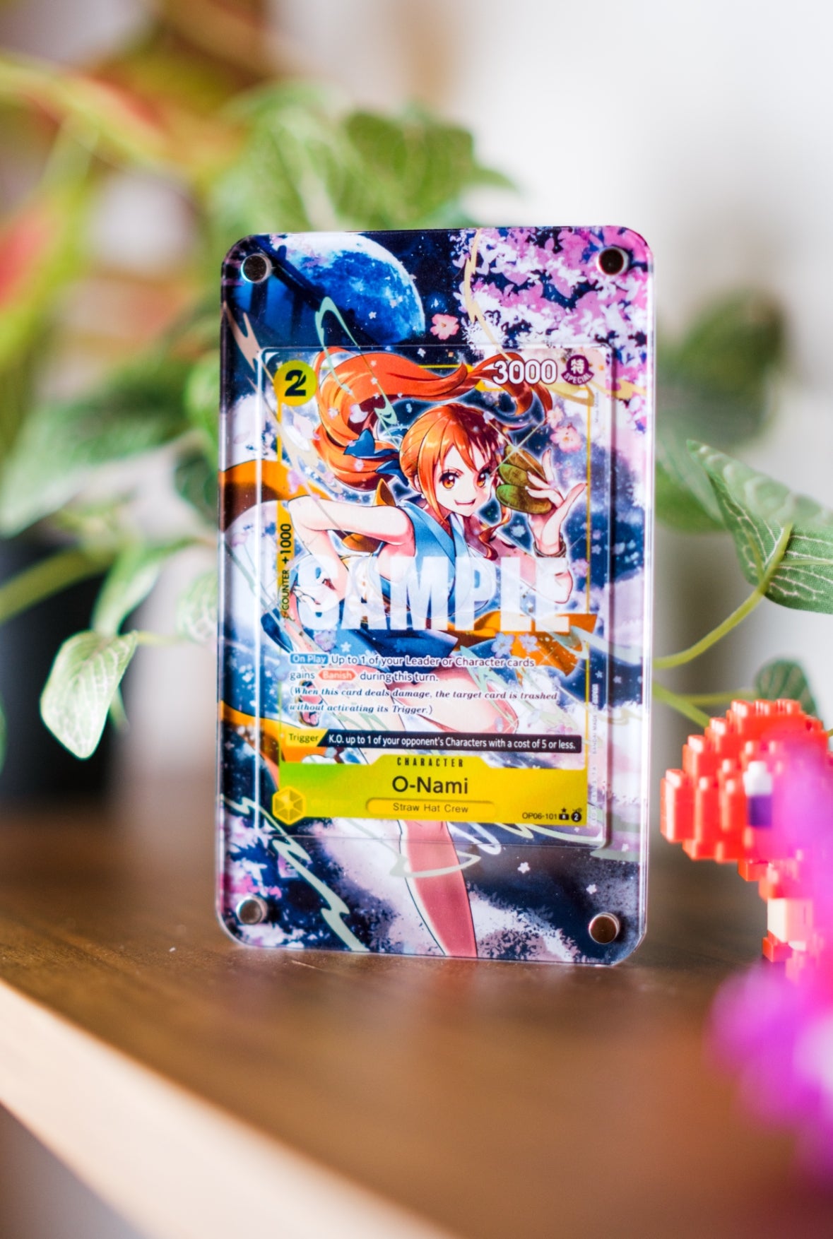 O-Nami Alternate Art | Display Case Extended Art for One Piece Card