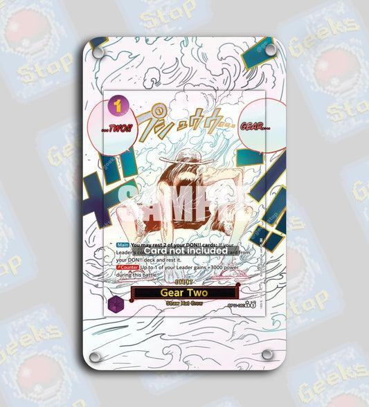 Gear Two Event Alt Art OP11 | Extended Art Display Case for One Piece Card