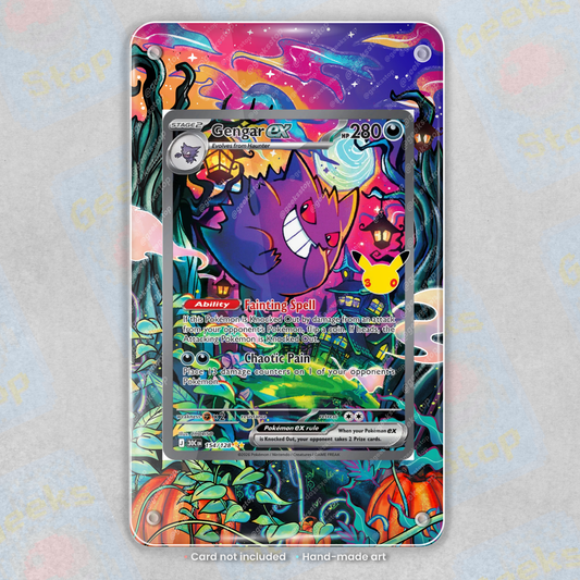 Gengar ex 30th Celebration SIR Extended Art Display Case for Pokemon