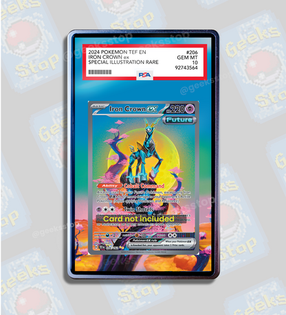 Iron Crown ex PSA BGS | Display Case Extended Art for Pokemon Card