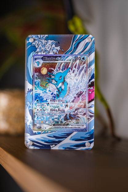 Kingdra ex Promo | Extended Art Display Case for Pokémon Card