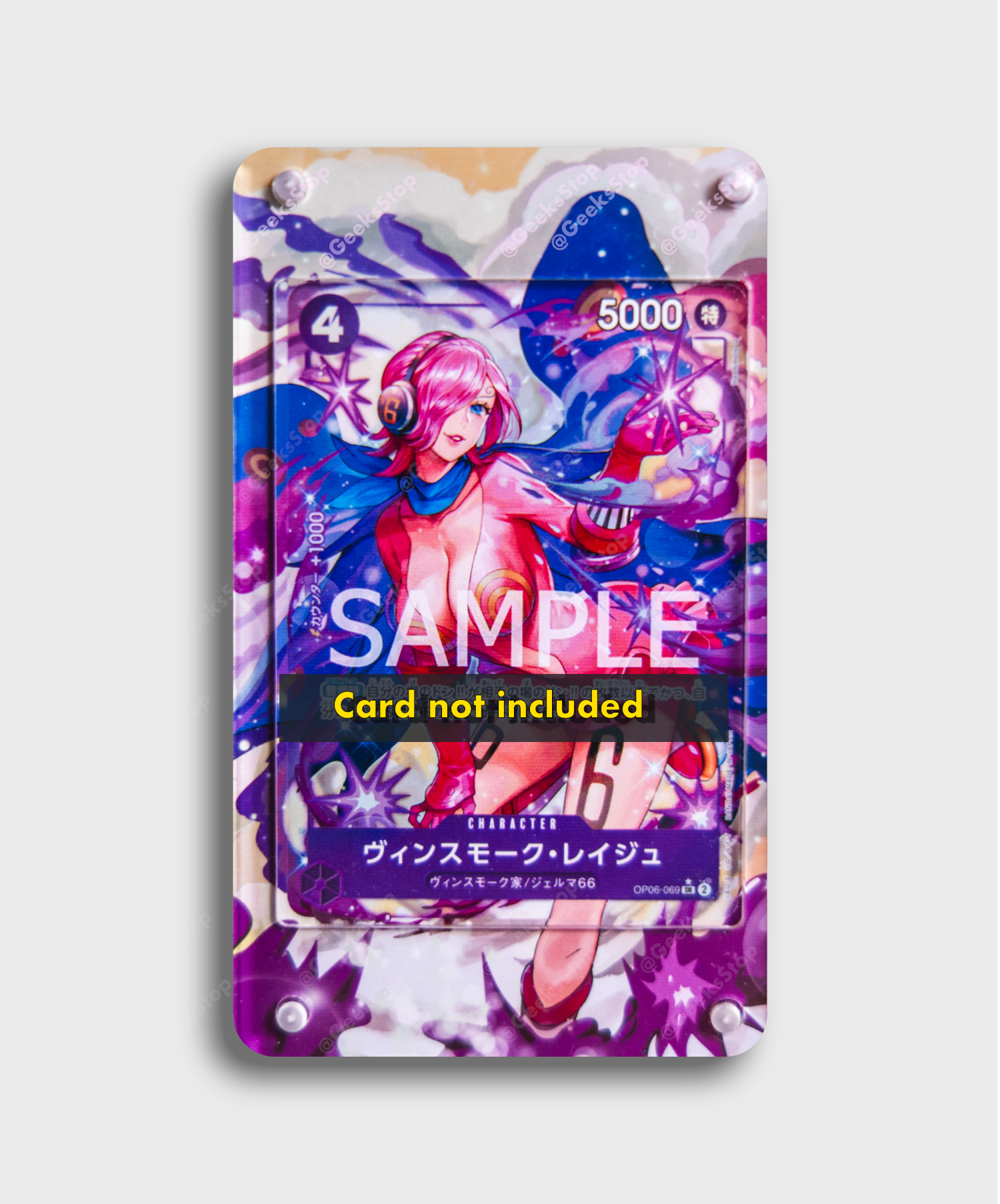 Vinsmoke Reiju OP06-069 | Display Case Extended Art for One Piece Card