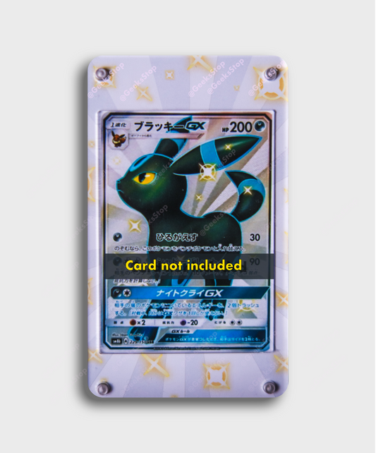 Shiny Umbreon GX | Card Display Case Extended Art for Pokemon Card