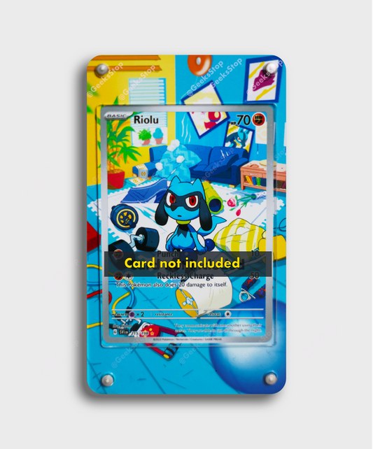 Riolu 215/198 | Card Display Case Extended Art for Pokemon Card