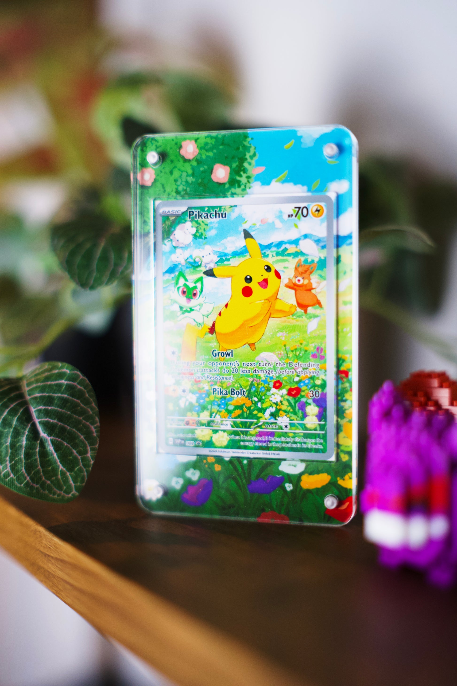 Pikachu 088 | Card Display Case Extended Art for Pokemon Card