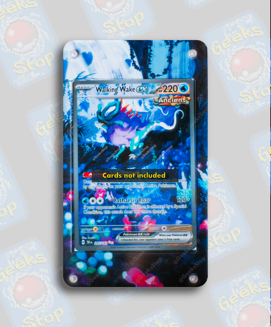 Walking Wake ex SIR | Card Display Case Extended Art for Pokemon Card