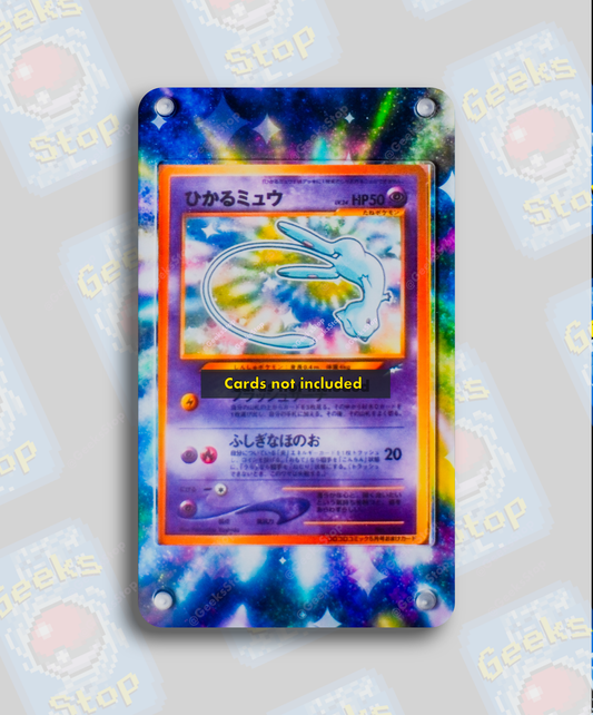 Shining Mew CoroCoro #151 | Card Display Case Extended Art for Pokemon Card
