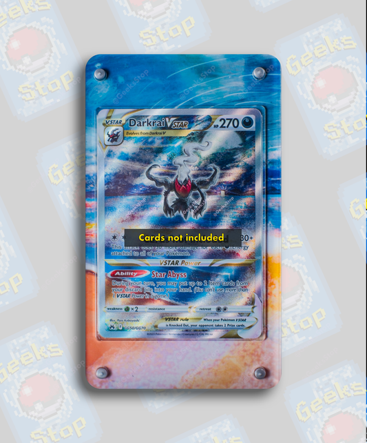 Darkrai VSTAR Secret Rare Alt Art Custom Display Case for Pokémon Card