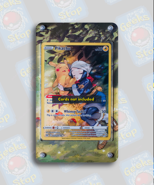 Pikachu CHR TG05 | Card Display Case Extended Art for Pokemon Card