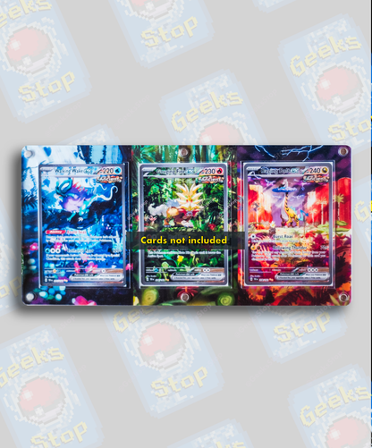 Walking Wake Gouging Fire Raging Bolt ex | Card Display Case Extended Art for Pokemon Card