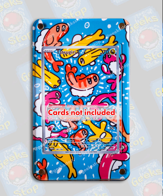 Tatsugiri Illustration Rare | Card Display Case Extended Art for Pokemon Card