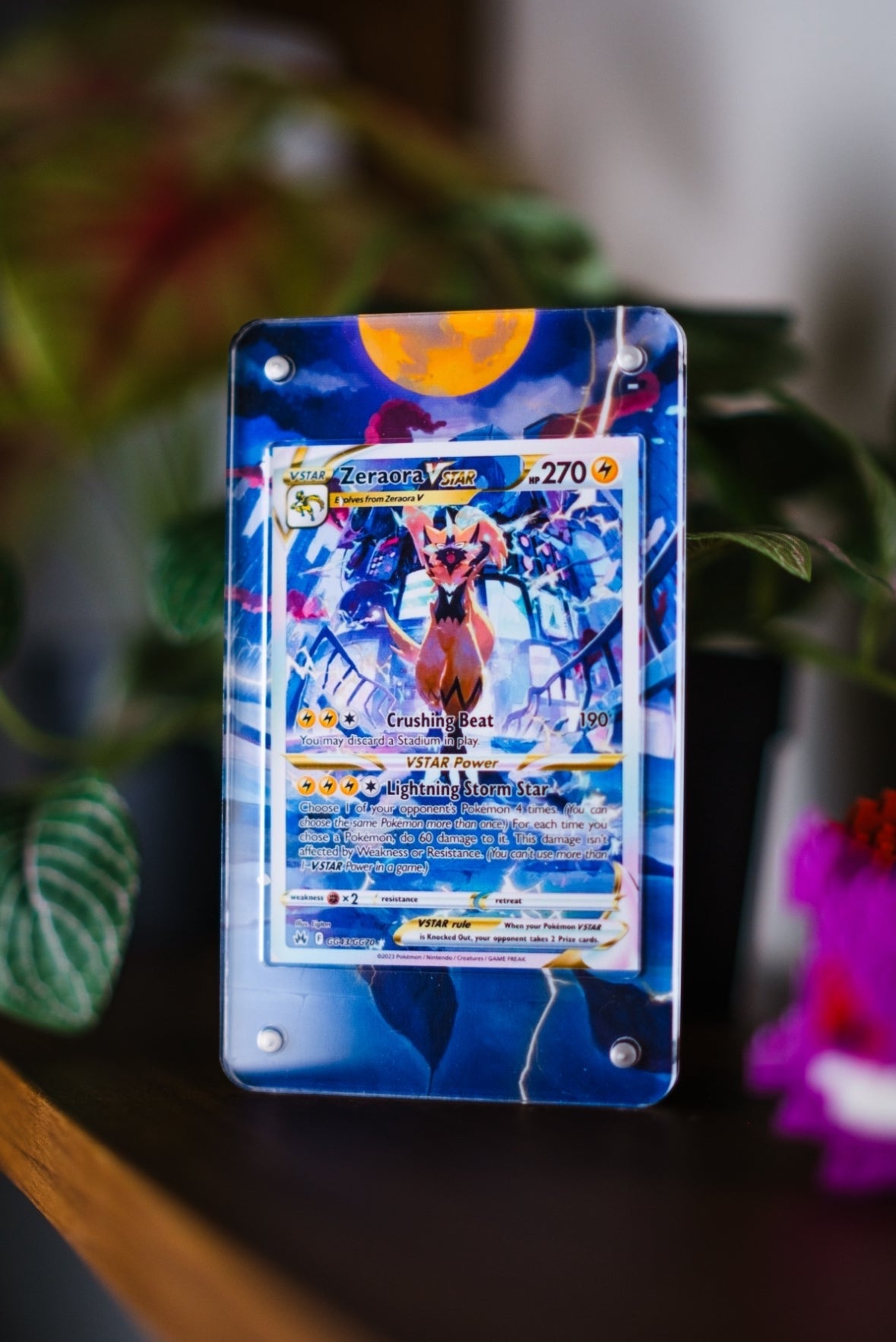 Zeraora VSTAR GG43 | Card Display Case Extended Art for Pokemon Card