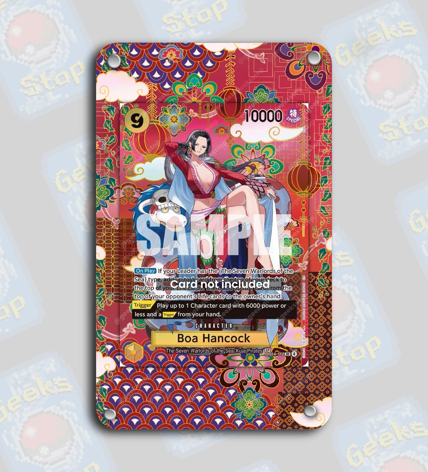 Boa Hancock SP OP14 | Extended Art Display Case for One Piece