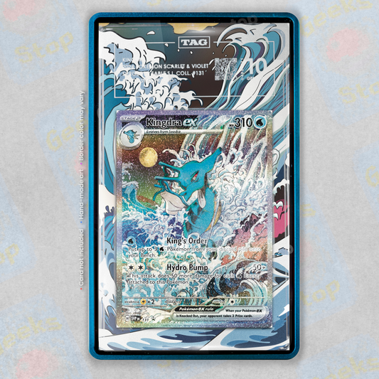 Kingdra Promo 131 Extended Art Display Case for PSA TAG BGS Graded Slab