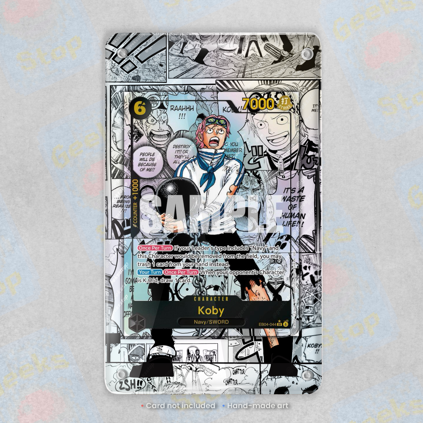 Koby Manga EB04 | Extended Art Display Case for One Piece Card