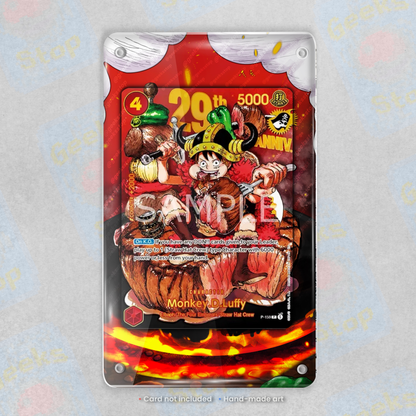 Luffy 29th Anniversary Edition Promo | Display Case Extended Art for One Piece Card