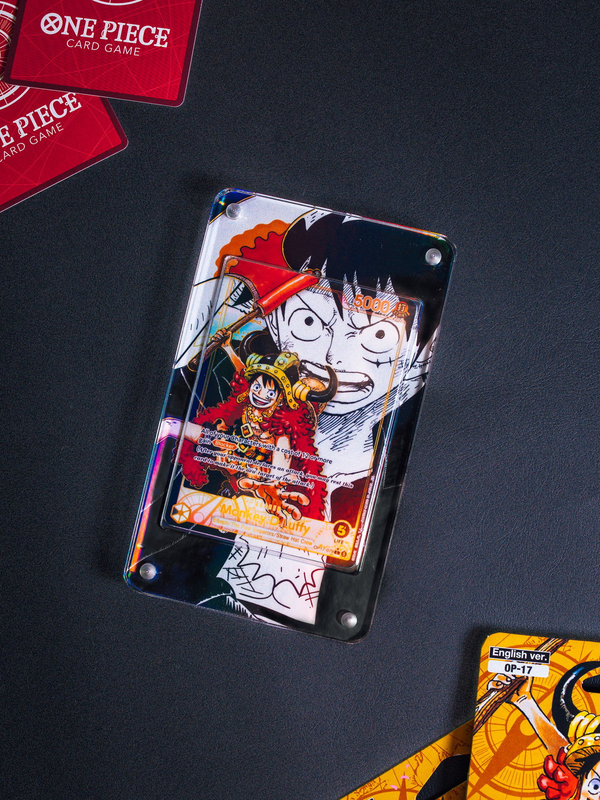 Luffy Super Leader OP17 | Extended Art Display Case for One Piece Card