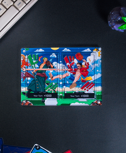 Luffy Zoro DON OP17 Release Event | Extended Art Display Case for One Piece