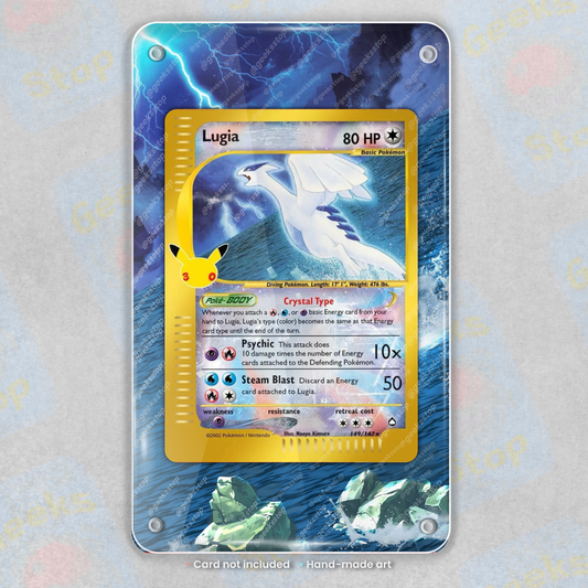 Lugia 30th Celebration Aquapolis Extended Art Display Case for Pokemon