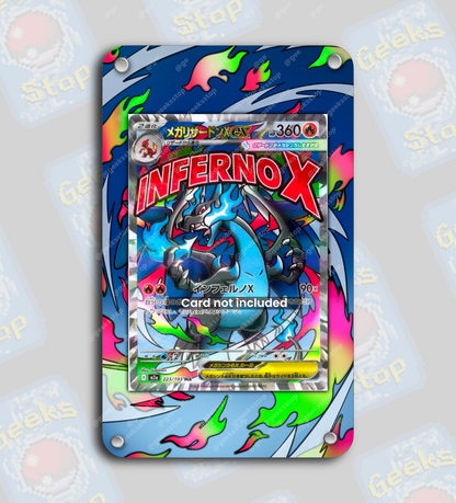 Mega Charizard X ex 223/193 MA Inferno X | Extended Art Display Case for Pokemon Card