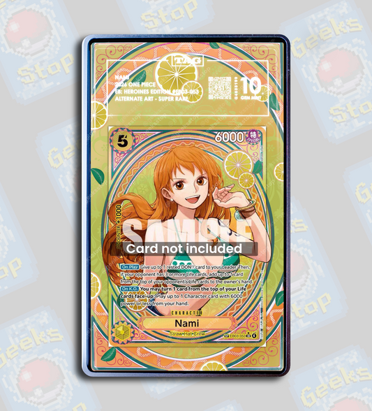 Nami SP EB03 | PSA TAG Beckett Extended Art Display Case for One Piece