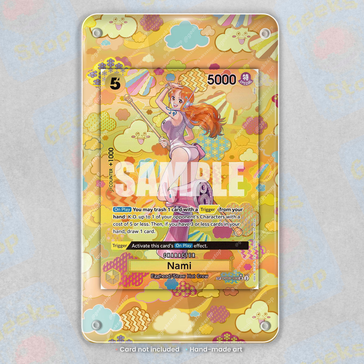 Nami SP OP09 | Extended Art Display Case for One Piece