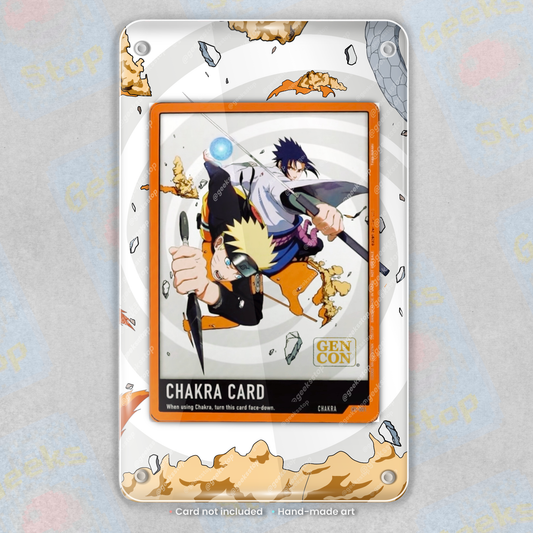 Naruto Chakra Card Gen Con CP-001 | Extended Art Display Case for Naruto